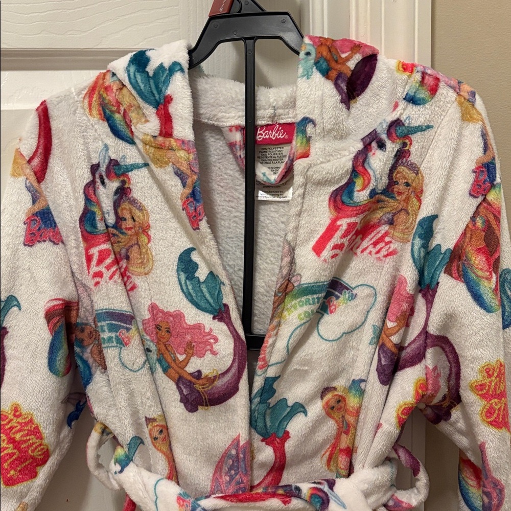 Barbie Mermaid Plush Robe - Picture 3 of 8